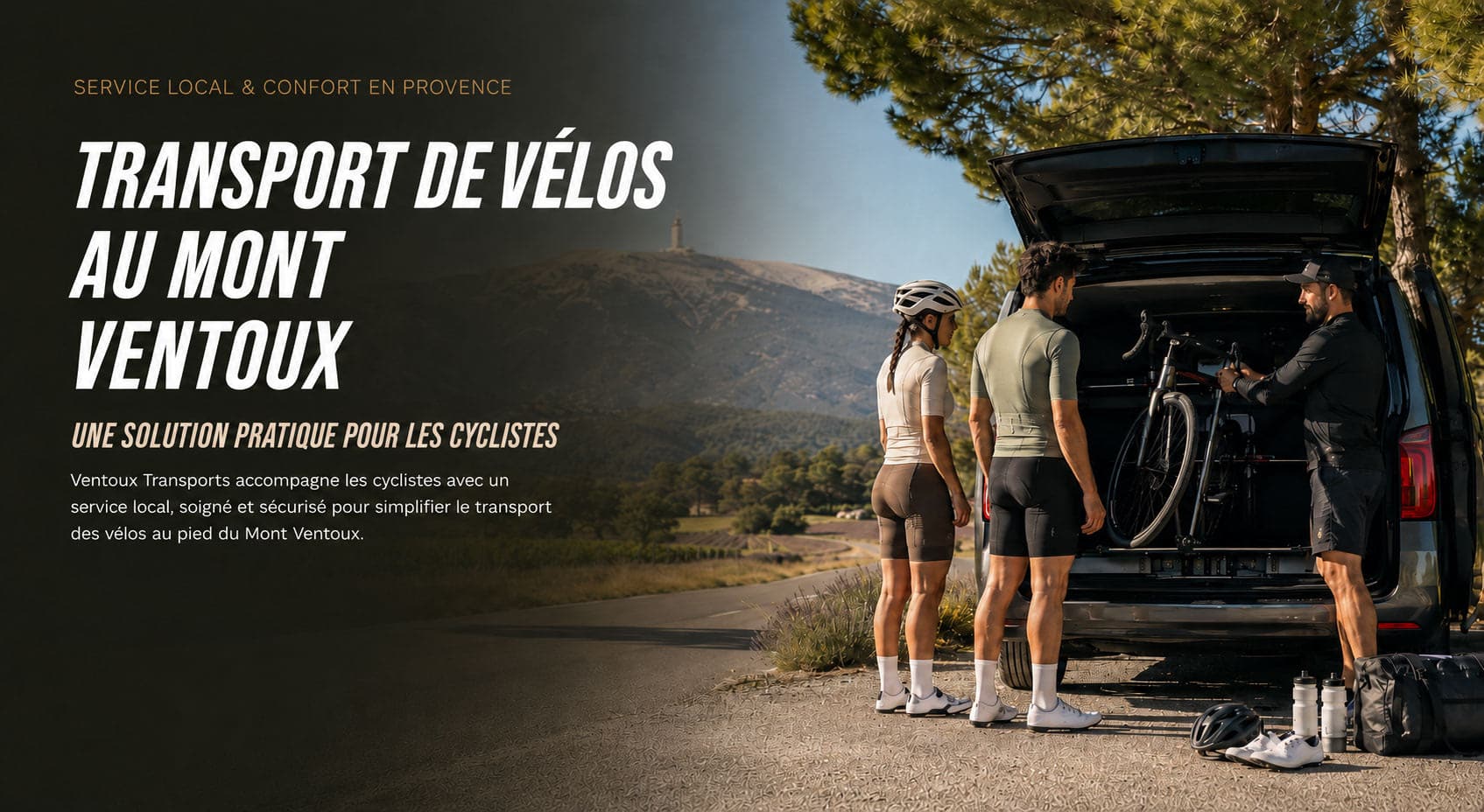 Transport de vélos au Mont Ventoux : une solution pratique pour les cyclistes